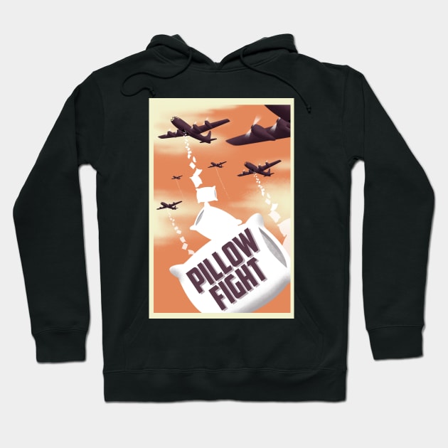 Pillow Fight Hoodie by TomMcWeeney